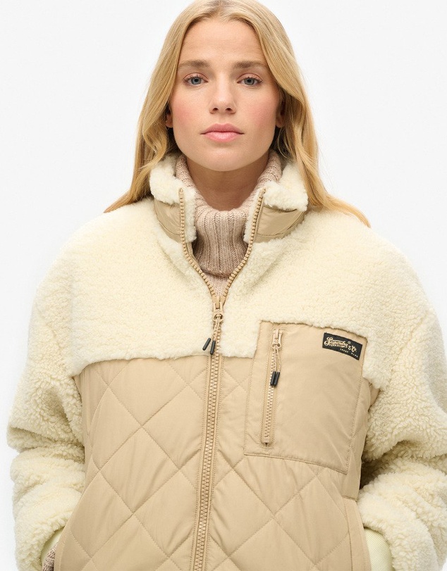 Superdry - Workwear Fleece Hybrid Jacket