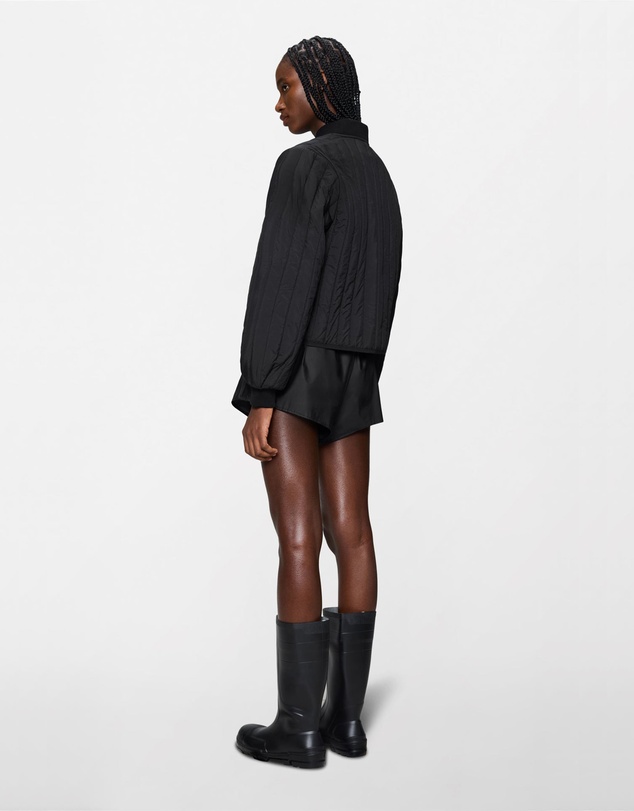 RAINS - Banja Liner Bomber Women's Jacket Black