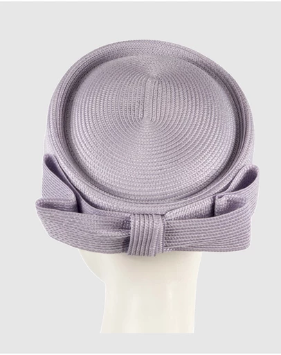 Max Alexander - Lilac Braid Pillbox Hat