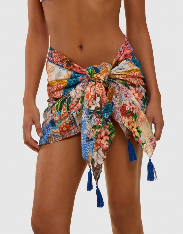 Simone Perele - Calypsa Cotton Dobby Trim Sarong