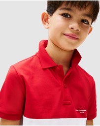 Tommy Hilfiger - Mini Corp Colourblock Polo - Kids
