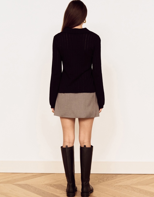 MINKPINK - Hanna Pointelle Cardigan