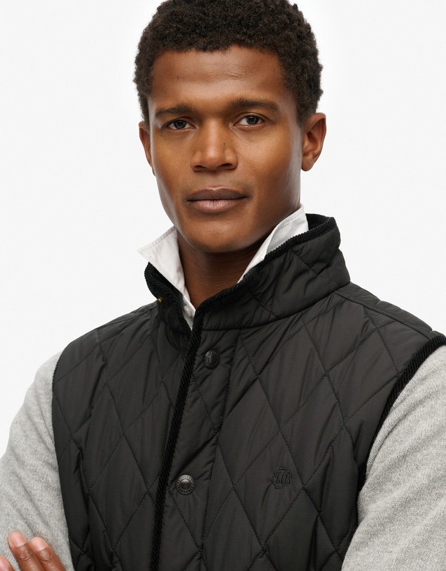 Superdry - Quilted Estate Slim Fit Gilet