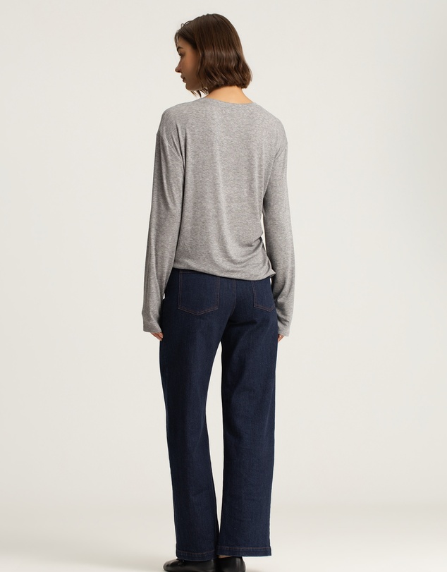 IDA+S - Mira Denim Straight-Leg Pants