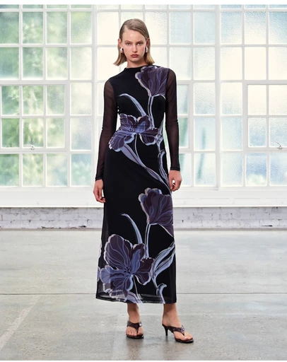Staple the Label - Stas Mesh Dress