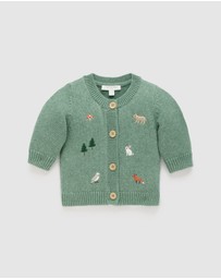 Purebaby - Woodland Cardigan -Kids-Babies