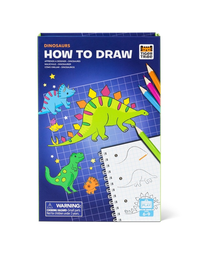 Tiger Tribe - How to Draw - Dinosaurs