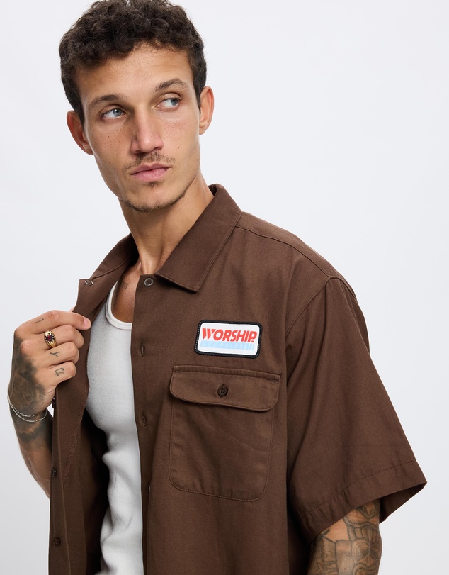 Worship - Preparation Short Sleeve Work Shirt