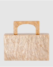 Olga Berg - Fleur Acrylic Top Handle