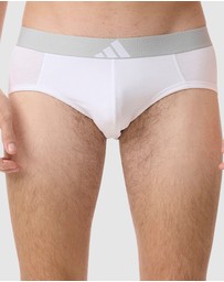 adidas Sportswear - 3 Pack Active Flex Cotton Body Brief Underwear
