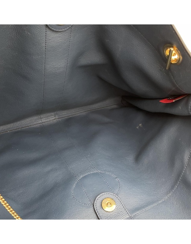 Pre-Loved by Azura Reborn - Pre-Loved Large Web Suede Rajah Tote