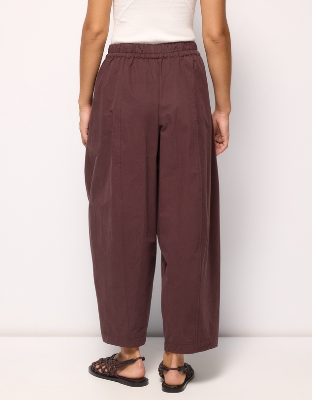 AERE - Cotton Barrel Leg Pants