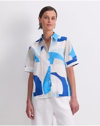 Sportscraft - Nora Short Sleeve Lily Voile Shirt