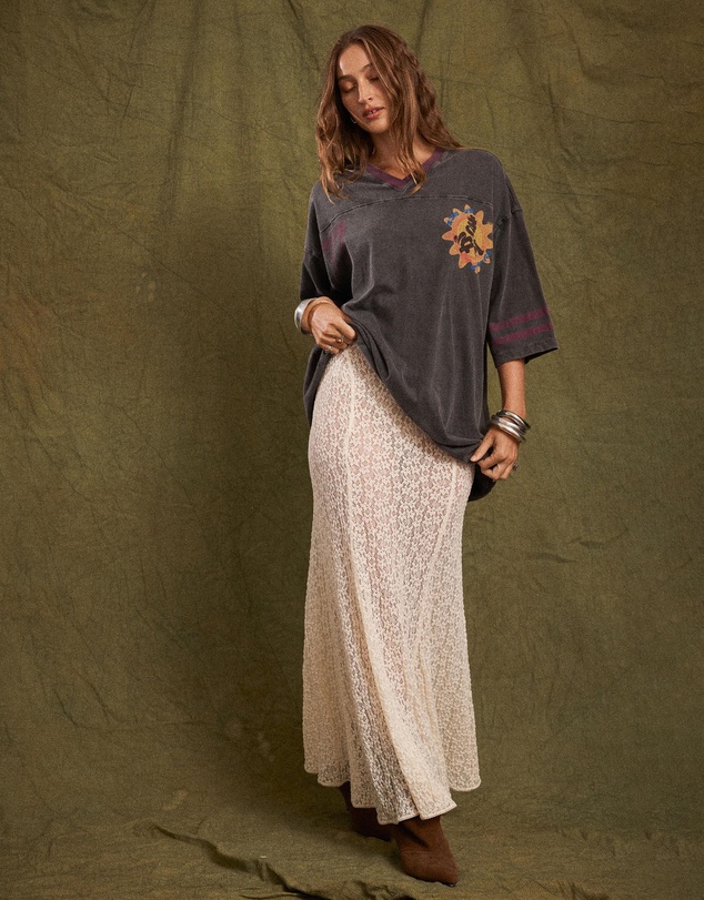 KINGA CSILLA - Tarot Lace Mother Maxi Skirt
