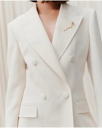 Marella - ICONIC EXCLUSIVE - Emily Ratajkowski - Waisted Blazer