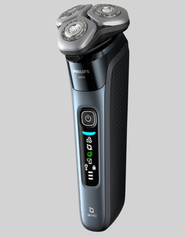 Philips - Philips Series i9000 Electric Shaver Clean Pod Incl - Taubenblau