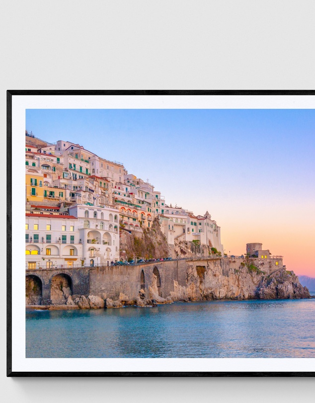 Inka Arthouse - Amalfi Sunset Italy Art Print