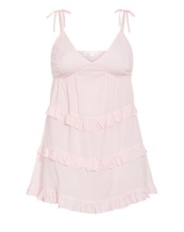 City Chic - Gigi Gingham Sleepwear Chemise