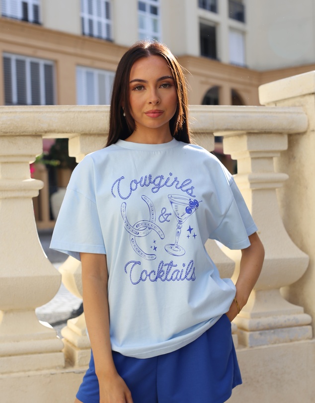 Vacancy Co - Cowgirls & Cocktails Tee