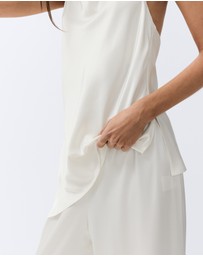 UNISON - Satin Wide Leg Pant