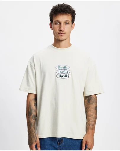 Thrills - Crystal Clear Box Fit Oversize Tee