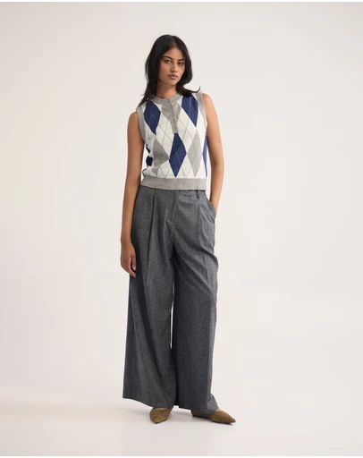 Oxford - Carina Argyle Vest