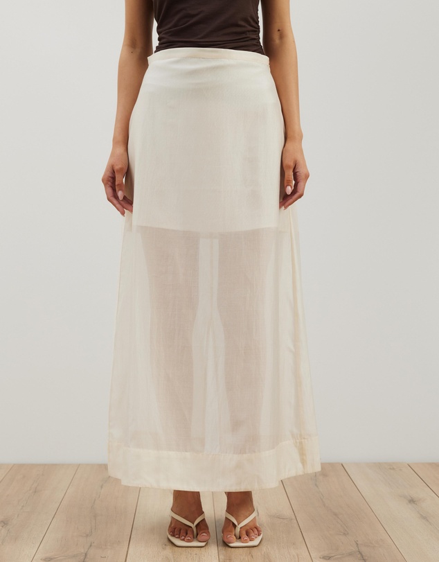 Atmos&Here - Lola Organza Sheer Maxi Skirt
