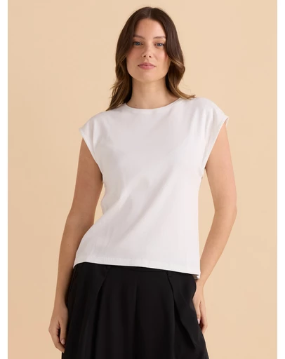 Betty Basics - Cuff Rib Tee