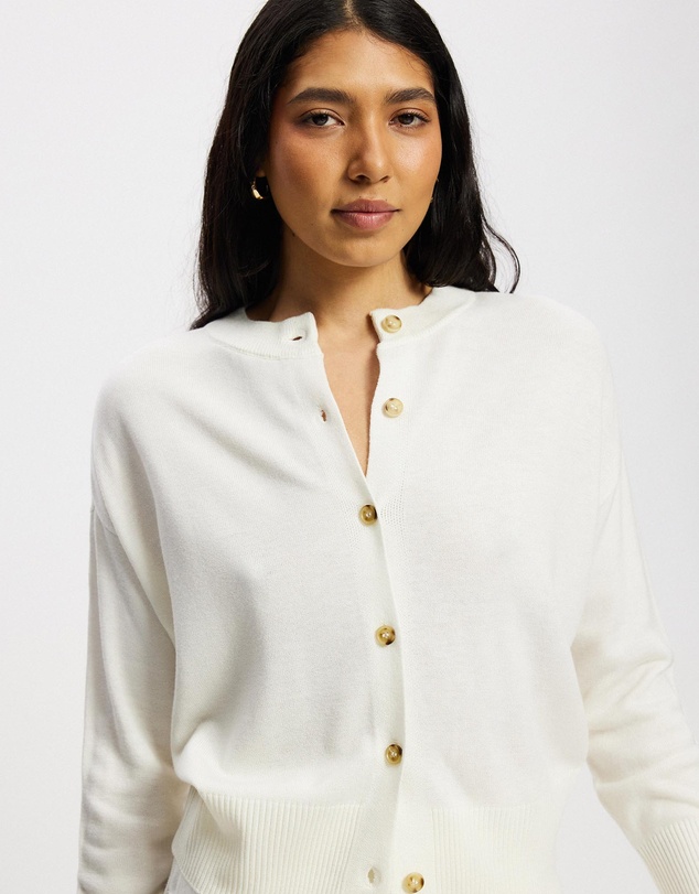 White By FTL - Dacey Cardigan