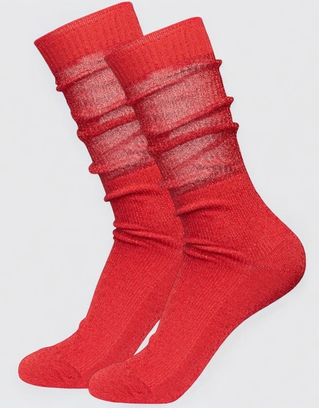 High Heel Jungle - Glitter Shimmery Lights Lurex Socks