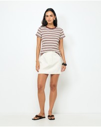 AERE - Stripe T-Shirt