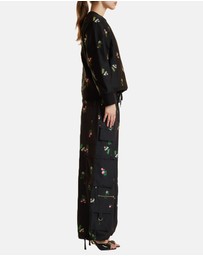 Cynthia Rowley - Printed Cargo Pants