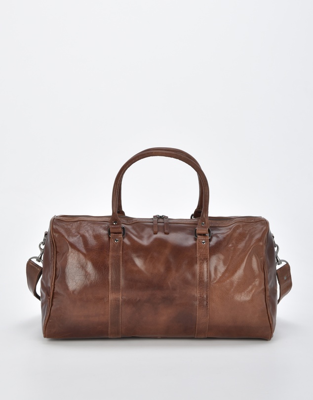 Cobb & Co - Carrington Buffed Leather Barrel Duffle