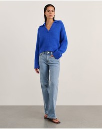 Jag - Lily Collared Knit