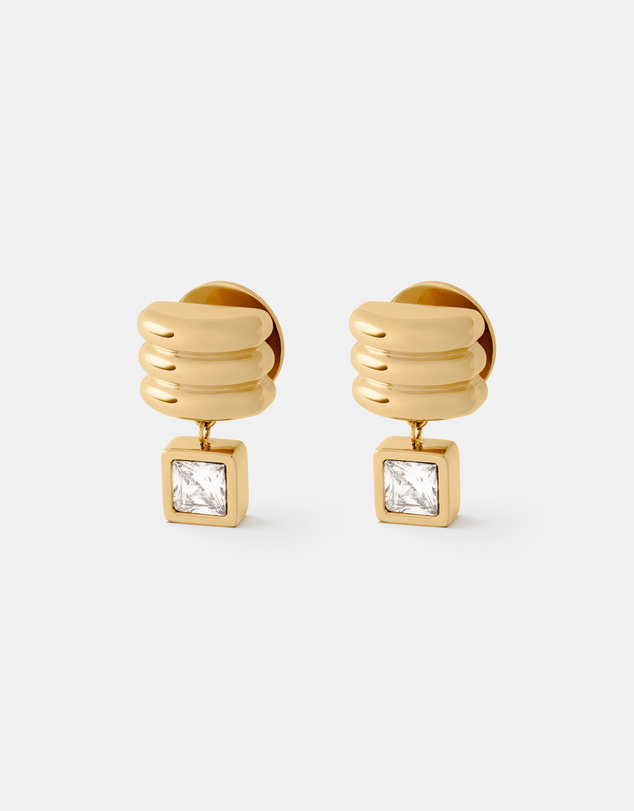 CENDRE - Rosetta Earrings 14K Gold