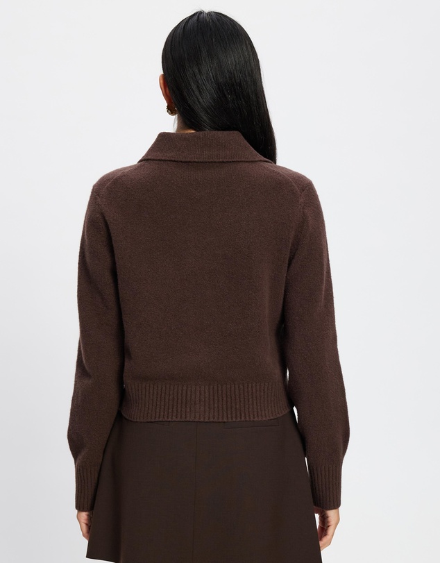 & Other Stories - Knitted Collar Cardigan