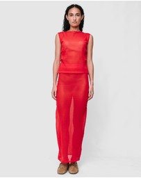 Wynn Hamlyn - Emma Sheer Knit Tank