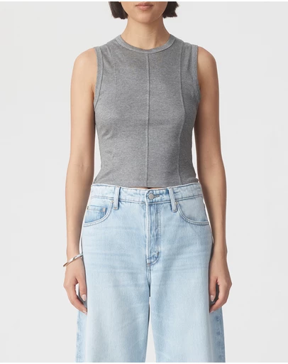 Nobody Denim - Panelled Rib Tank Top