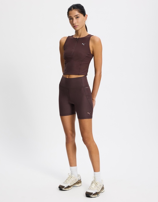 Puma - Cloudspun 6-Inch High Waisted Short Tights