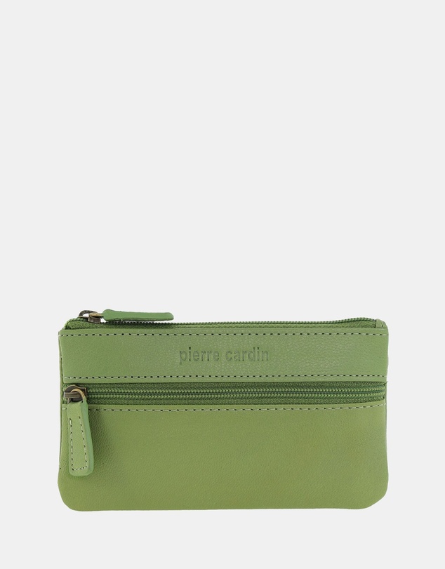 Pierre Cardin - Pierre Cardin Leather Coin Purse/Key Holder