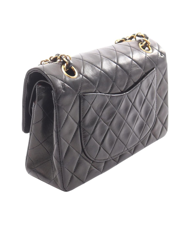Pre-Loved by Azura Reborn - Pre-Loved Small Classic Lambskin Double Flap