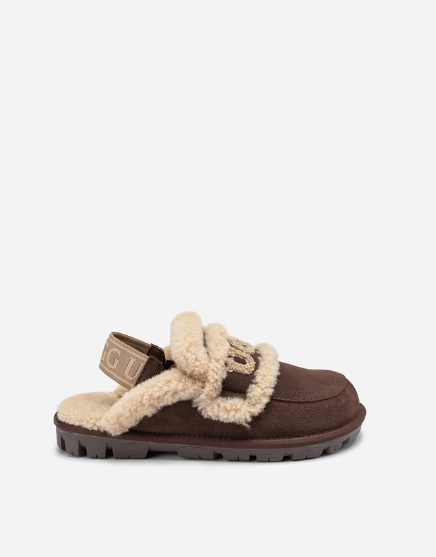 Ozwear Connection Uggs - Ugg Violet Shearling Slipper (Elastic Logo) (Detachable Feature)