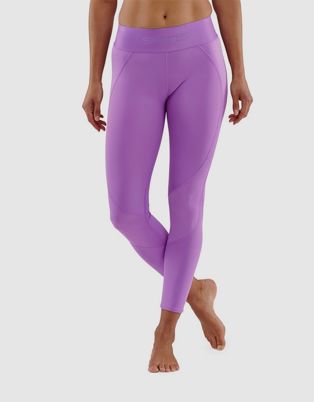 SKINS - SKINS Compression Series-3 Women's 7/8 Long Tights Iris Orchid