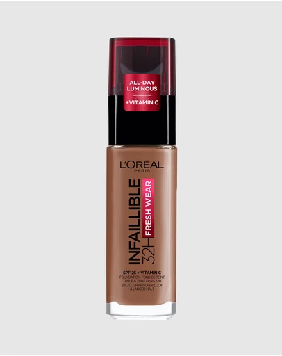 L’Oreal Paris - Infallible 32hr Longwear Lightweight Freshwear Liquid Foundation with Vitamin C and SPF