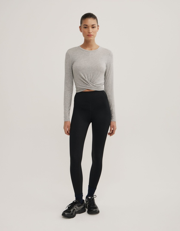 Witchery - Cross Front Long Sleeve Top