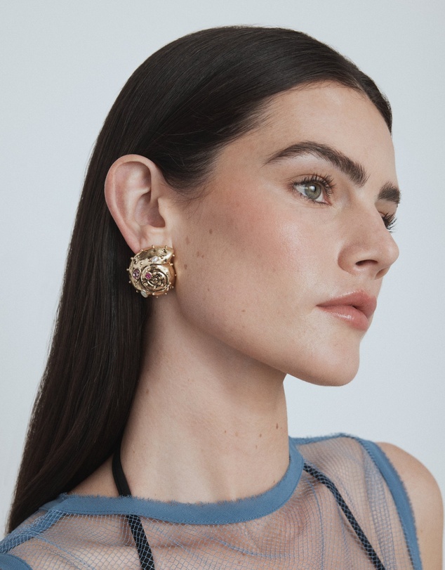 MIMCO - Nautilus Statement Stud Earrings