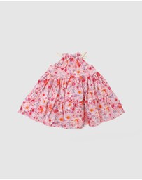 WITH LOVE FOR KIDS - Cotton Muslin Dress - Babies - Kids