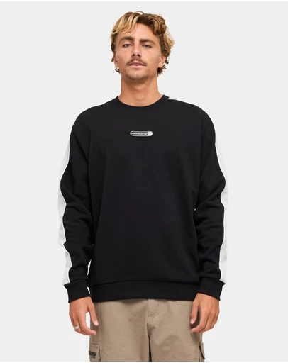 Billabong - Mens Spec Bio Pill Crew Neck Fleece Top