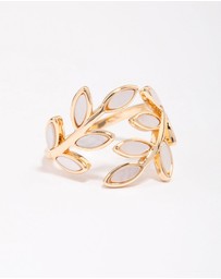 Lovisa - Gold Cats Eye Laurel Ring