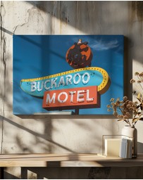 Olive et Oriel - Buckaroo Motel by Bethany Young Art Print